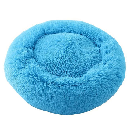 Plush Round Dog Bed